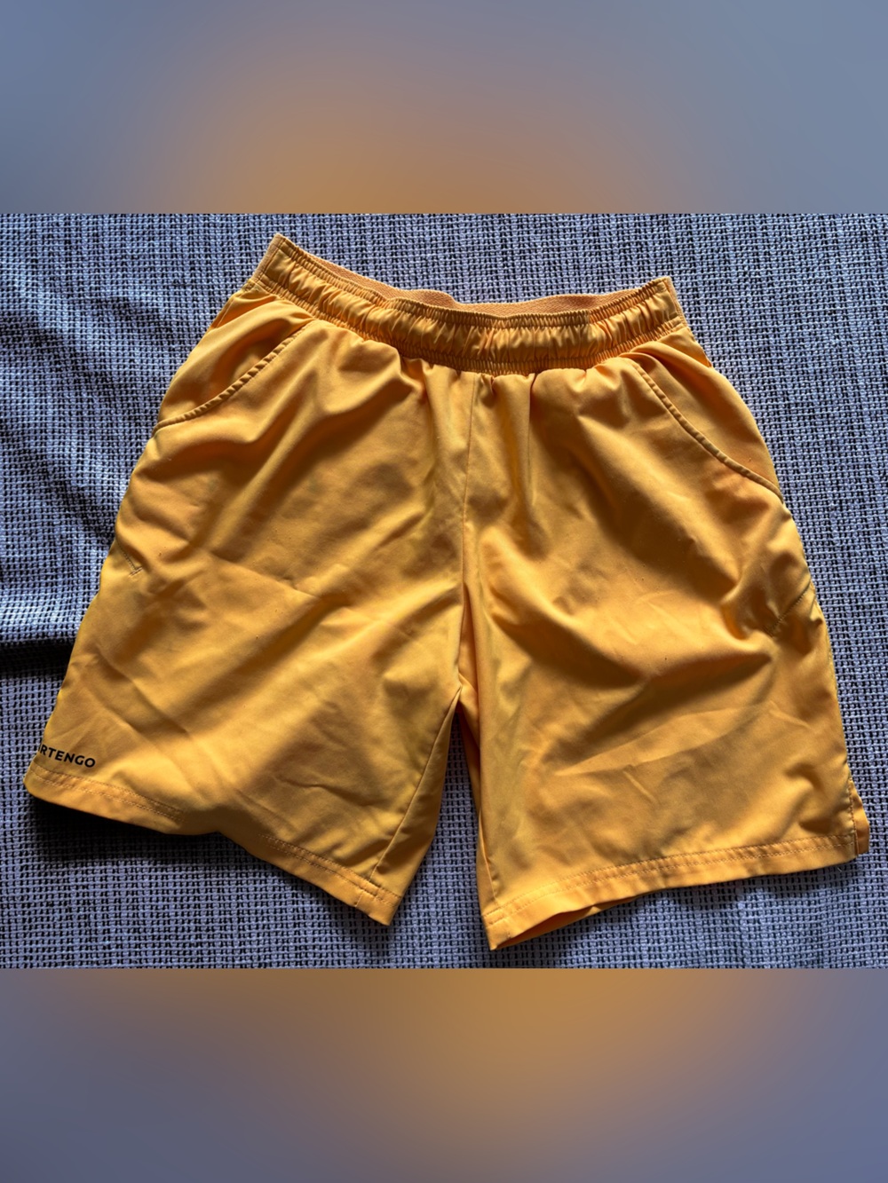 Yellow Men’s Athletic Shorts